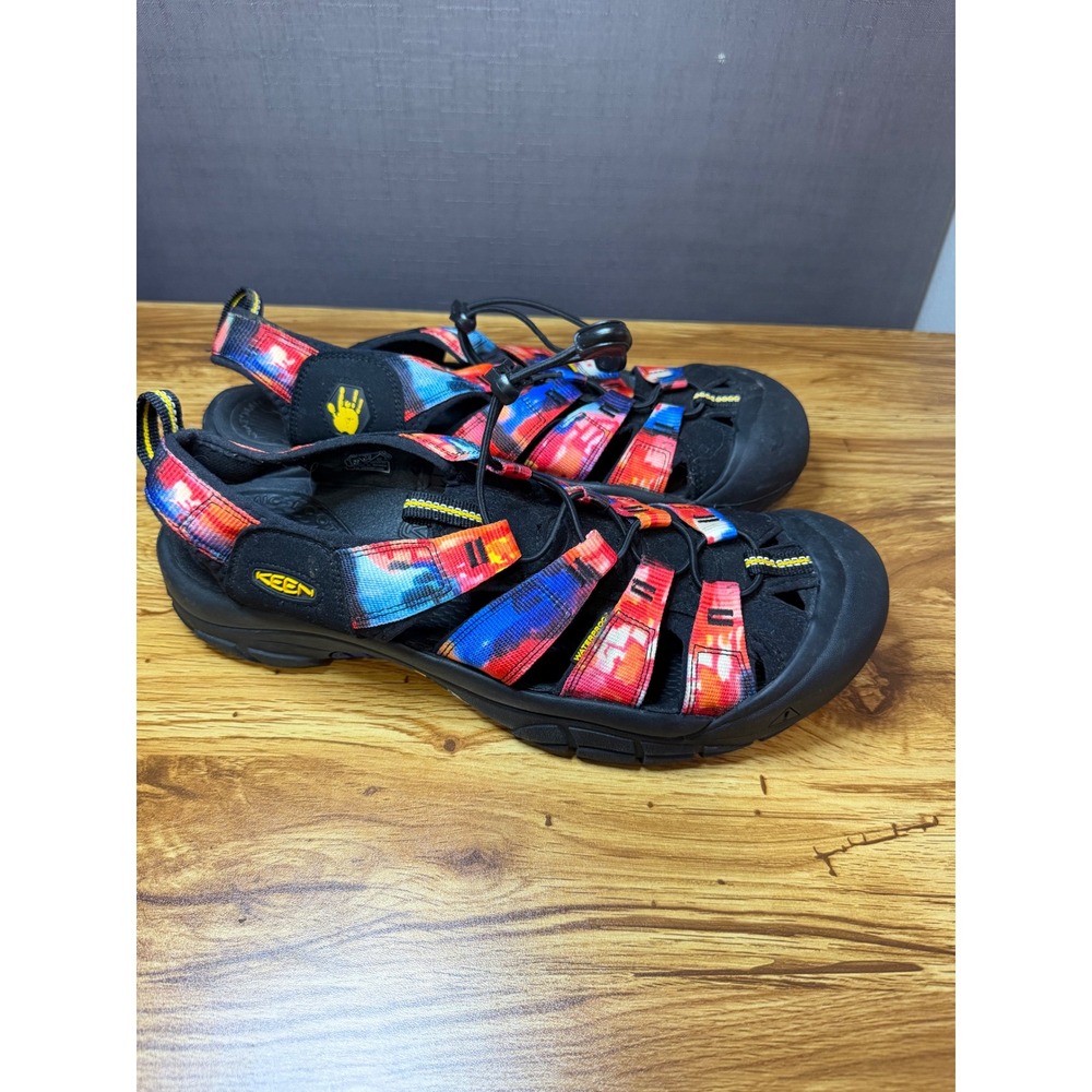 Keen Newport H2 Jerry Garcia Sandals Men's New York at Night Tie Dye Waterproof